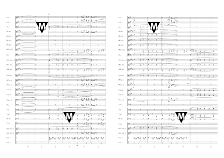 Swiss Mountain Song Concert Band scores gallery preview page 6