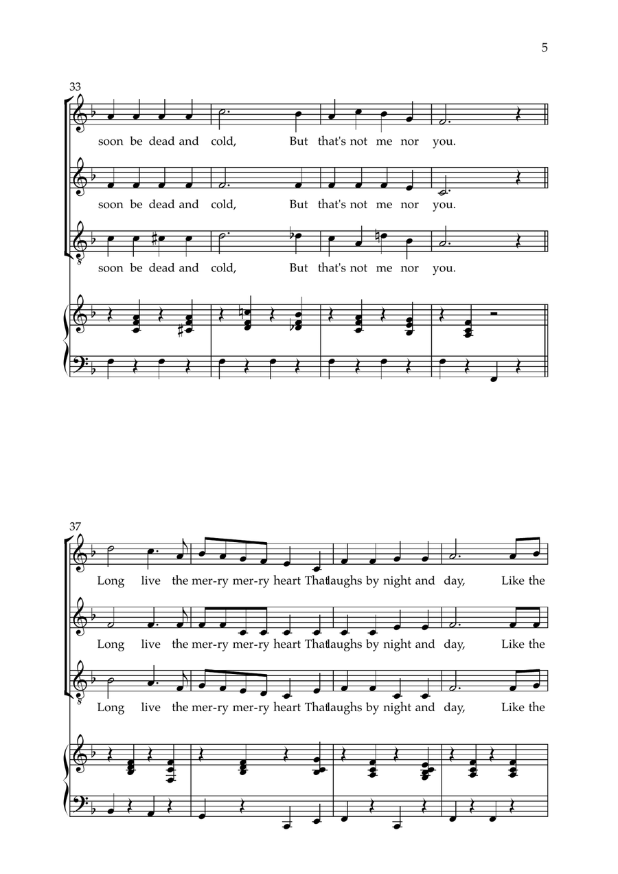 Some Folks Some Folks 3-Part scores gallery preview page 5