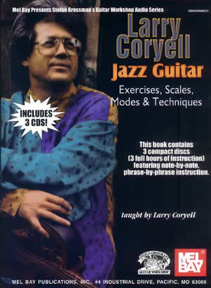 Book cover for Larry Coryell - Jazz Guitar Exercises, Scales, Modes