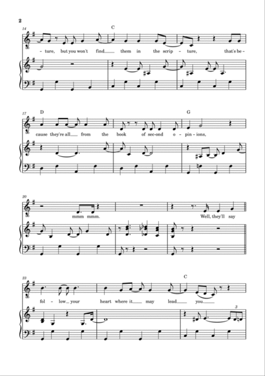 2nd Opinions 2nd Opinions Voice scores gallery preview page 3