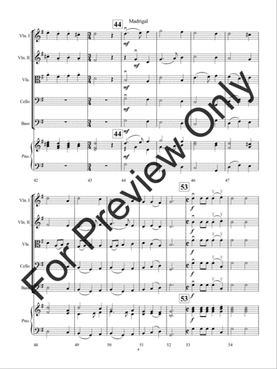 Madrigal (Score) Choir scores gallery preview page 7