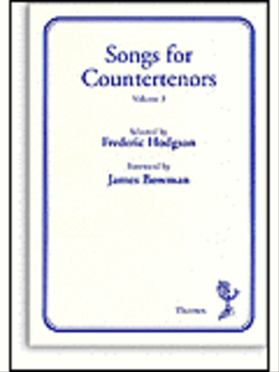 Songs For Countertenors Volume 3 Voice Solo scores gallery preview page 1