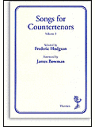 Book cover for Songs For Countertenors Volume 3