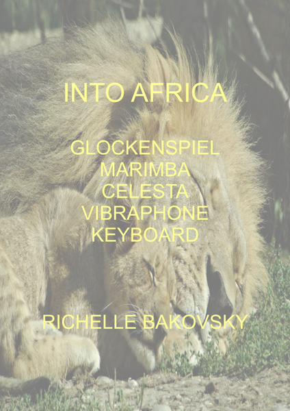 R. Bakovsky: Into Africa for Marimba, Vibraphone, Celesta, Glockenspiel and Keyboards image number null