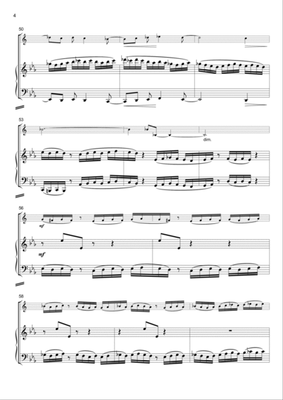 Heinzelmaennchen (Fairy Tales for Horn and Piano) Horn scores gallery preview page 4