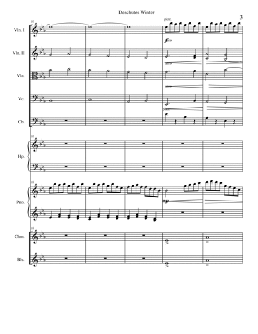 Deschutes Winter Large Ensemble scores gallery preview page 3