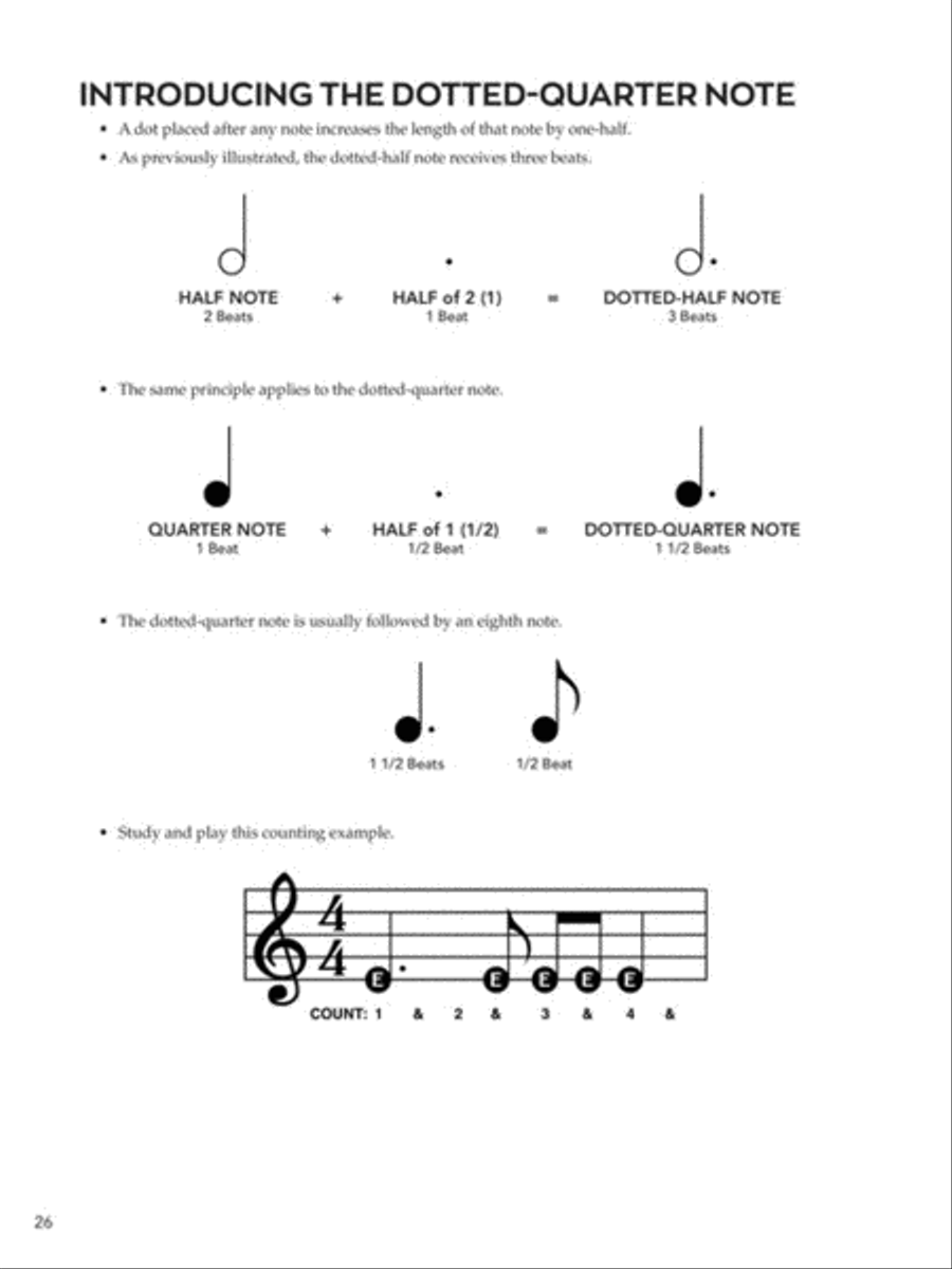 Beginnings for Keyboards – Book A Electronic Keyboard scores gallery preview page 6