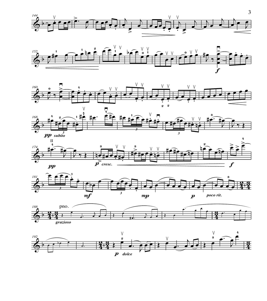 Sonata in F for Violin and Piano