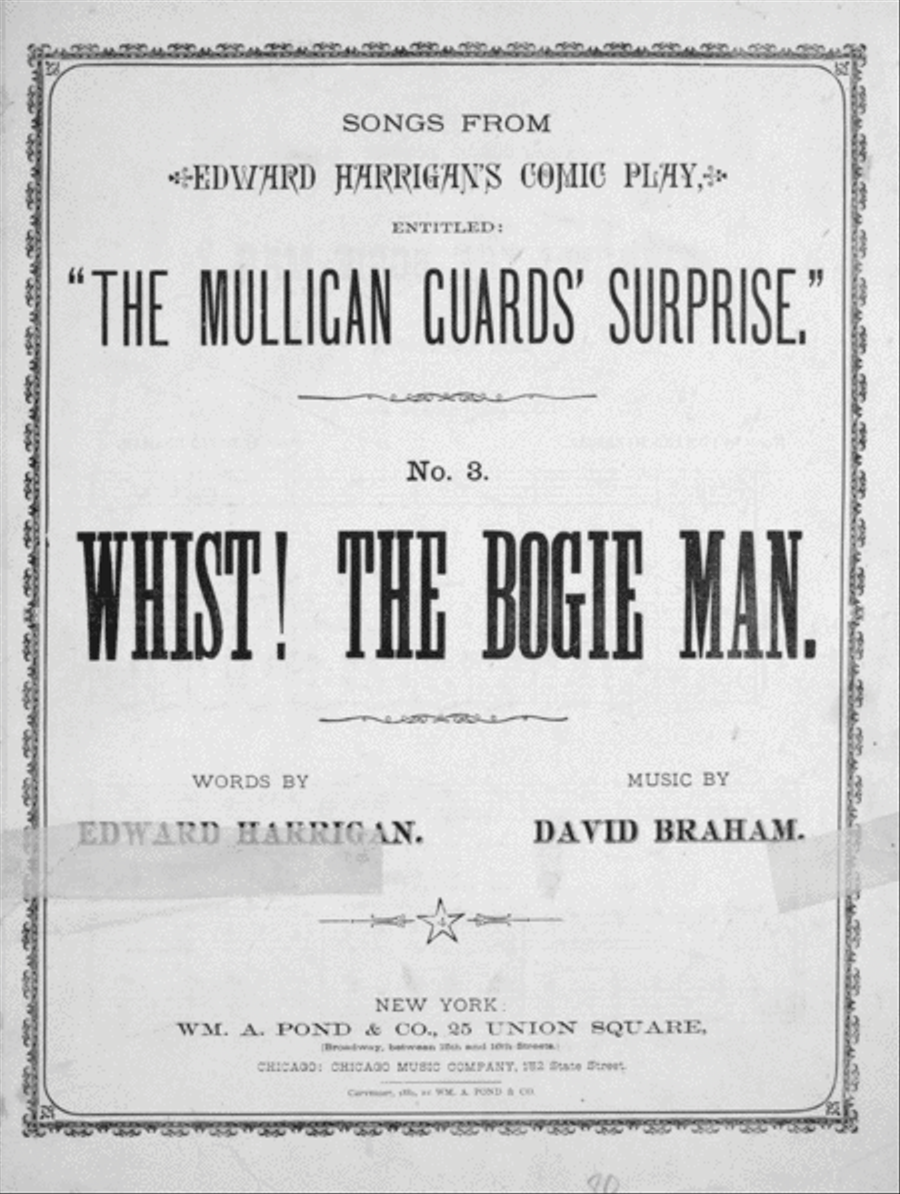 Whist! The Bogie Man Voice scores gallery preview page 1