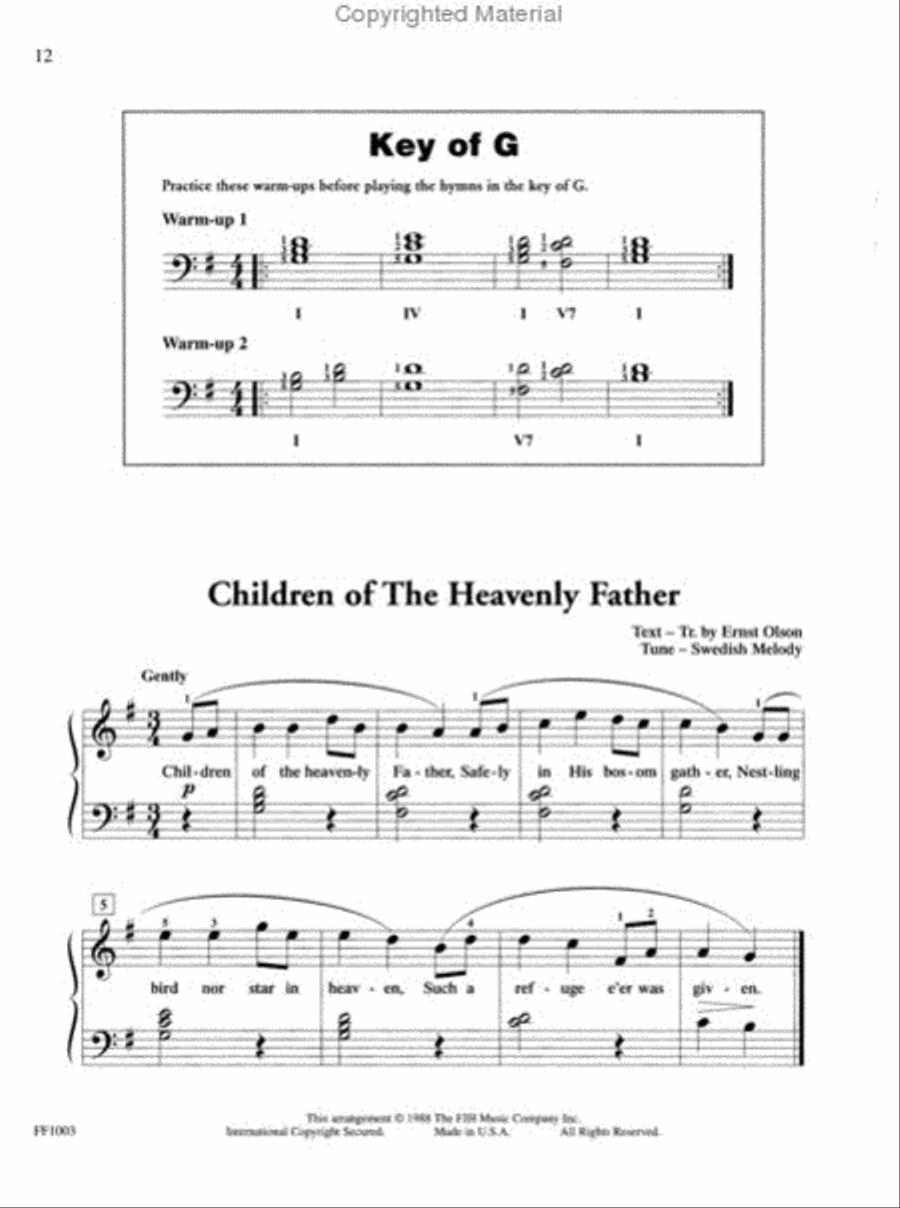 ChordTime® Piano Hymns Voice scores gallery preview page 3