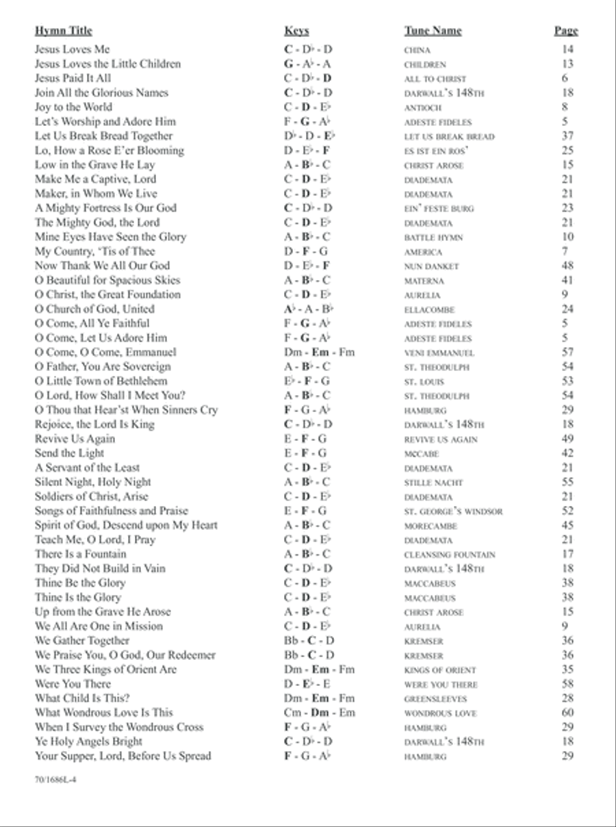 Hymn Harmonizations by Hayes, Vol. 2 Piano Solo scores gallery preview page 4