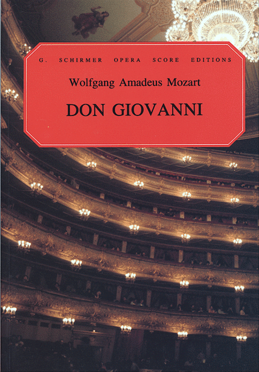 Don Giovanni Voice scores gallery preview page 1
