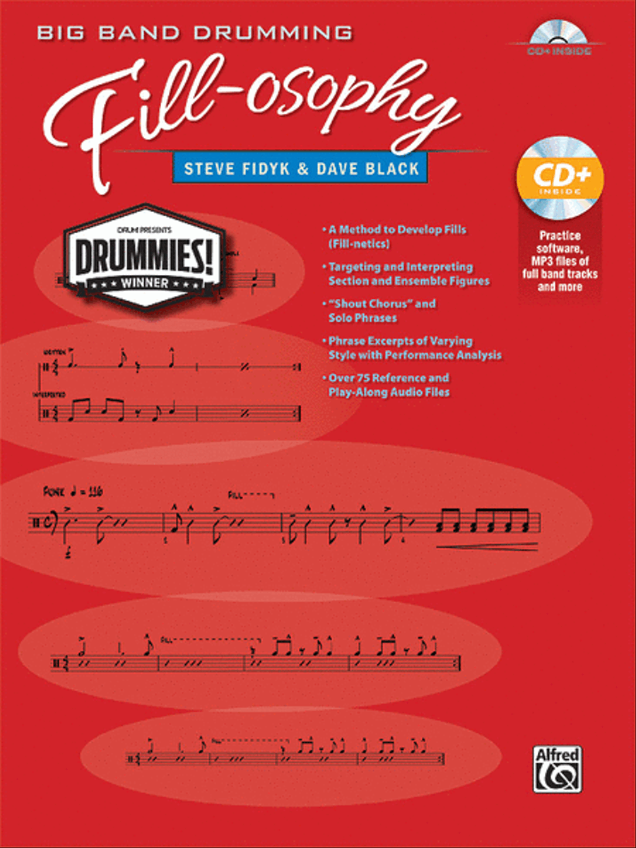 Big Band Drumming Fill-osophy Drum Set scores gallery preview page 1