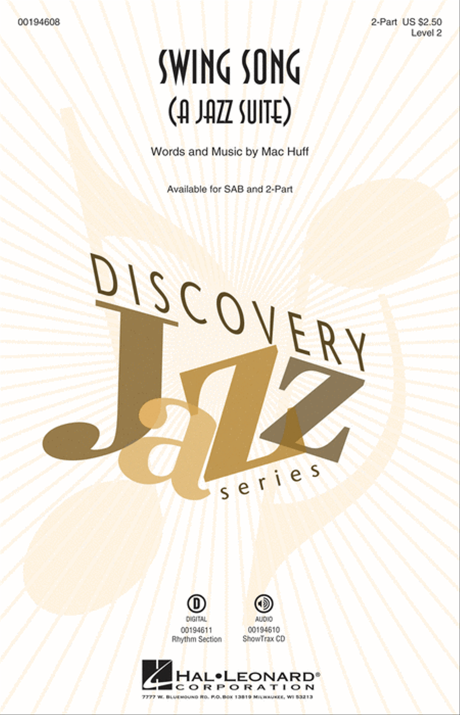 Swing Song (A Jazz Suite) 2-Part scores gallery preview page 1
