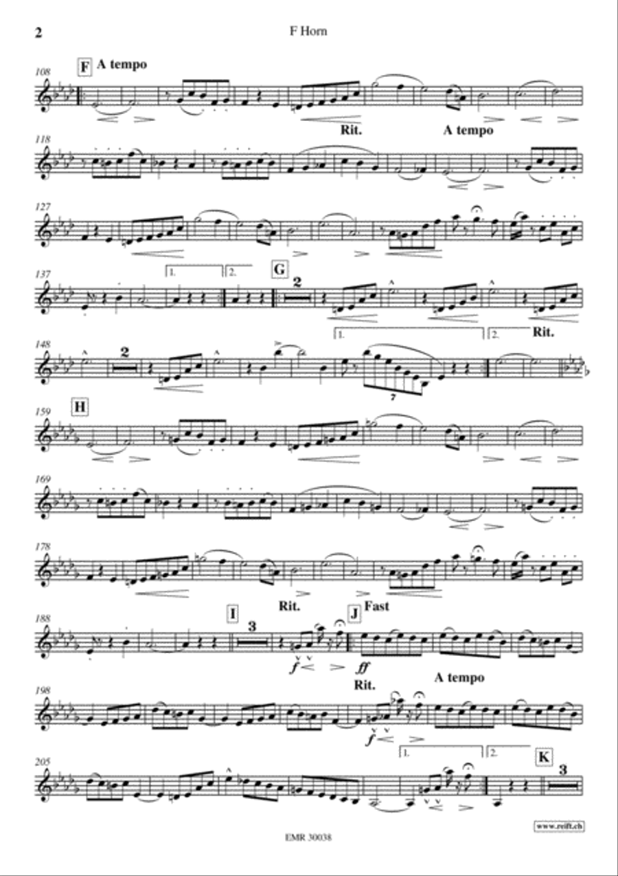 Love's Enchantment Love's Enchantment Horn scores gallery preview page 3