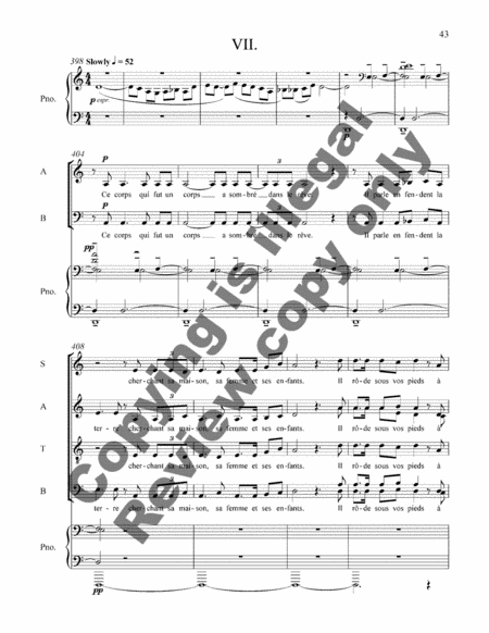 La remontée des cendres (Piano/Vocal Rehearsal Score)