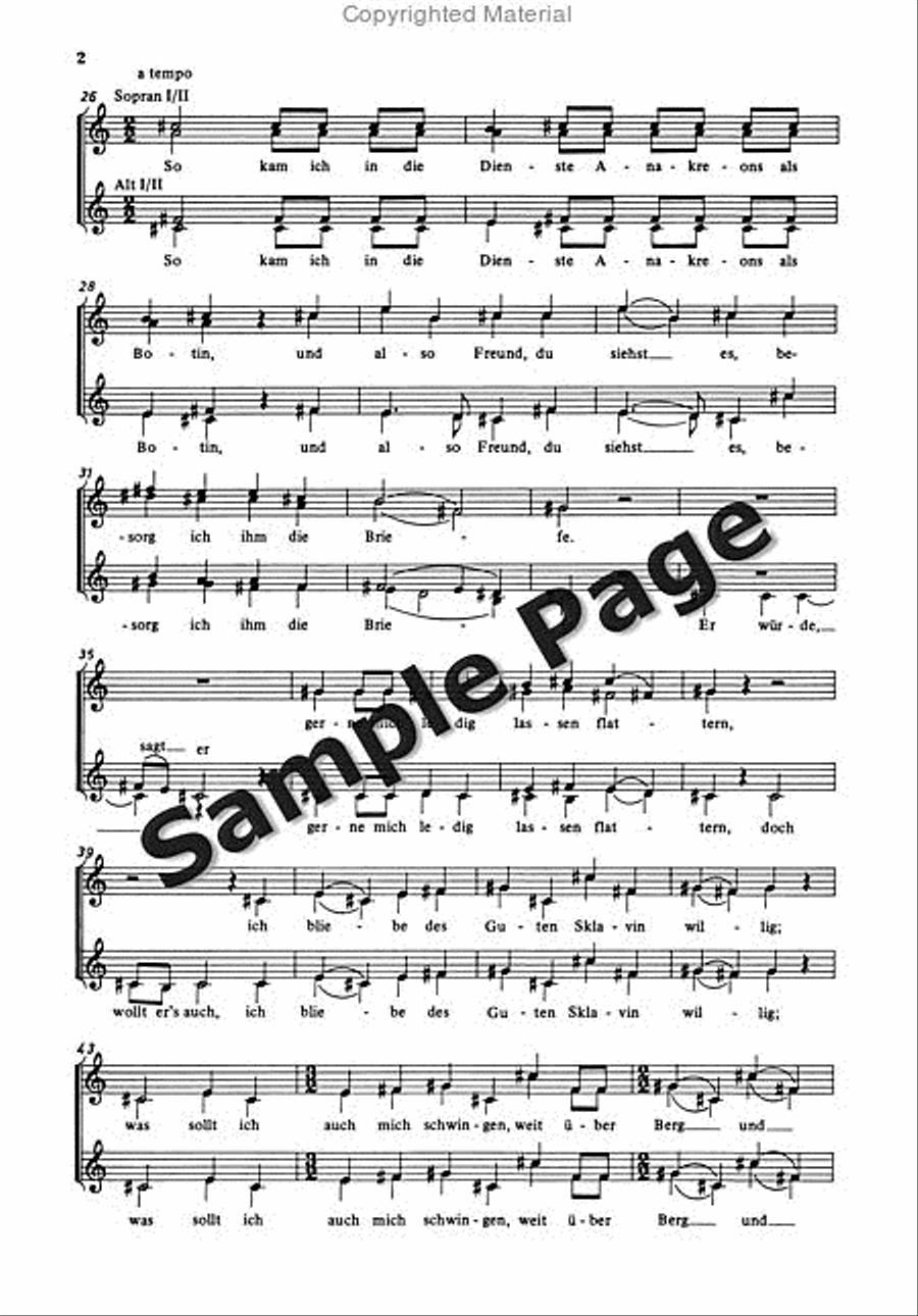 Täubchen SSAA scores gallery preview page 3