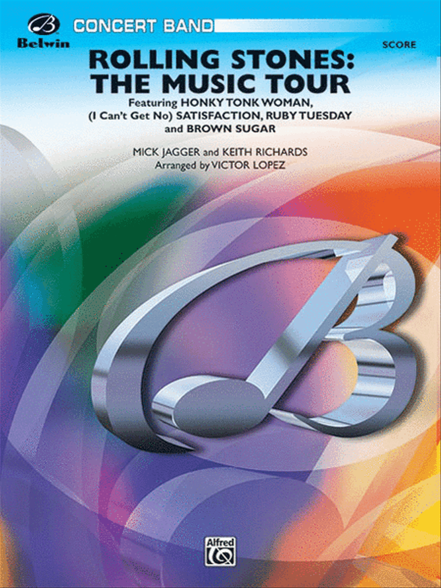 Rolling Stones: The Music Tour Concert Band scores gallery preview page 1