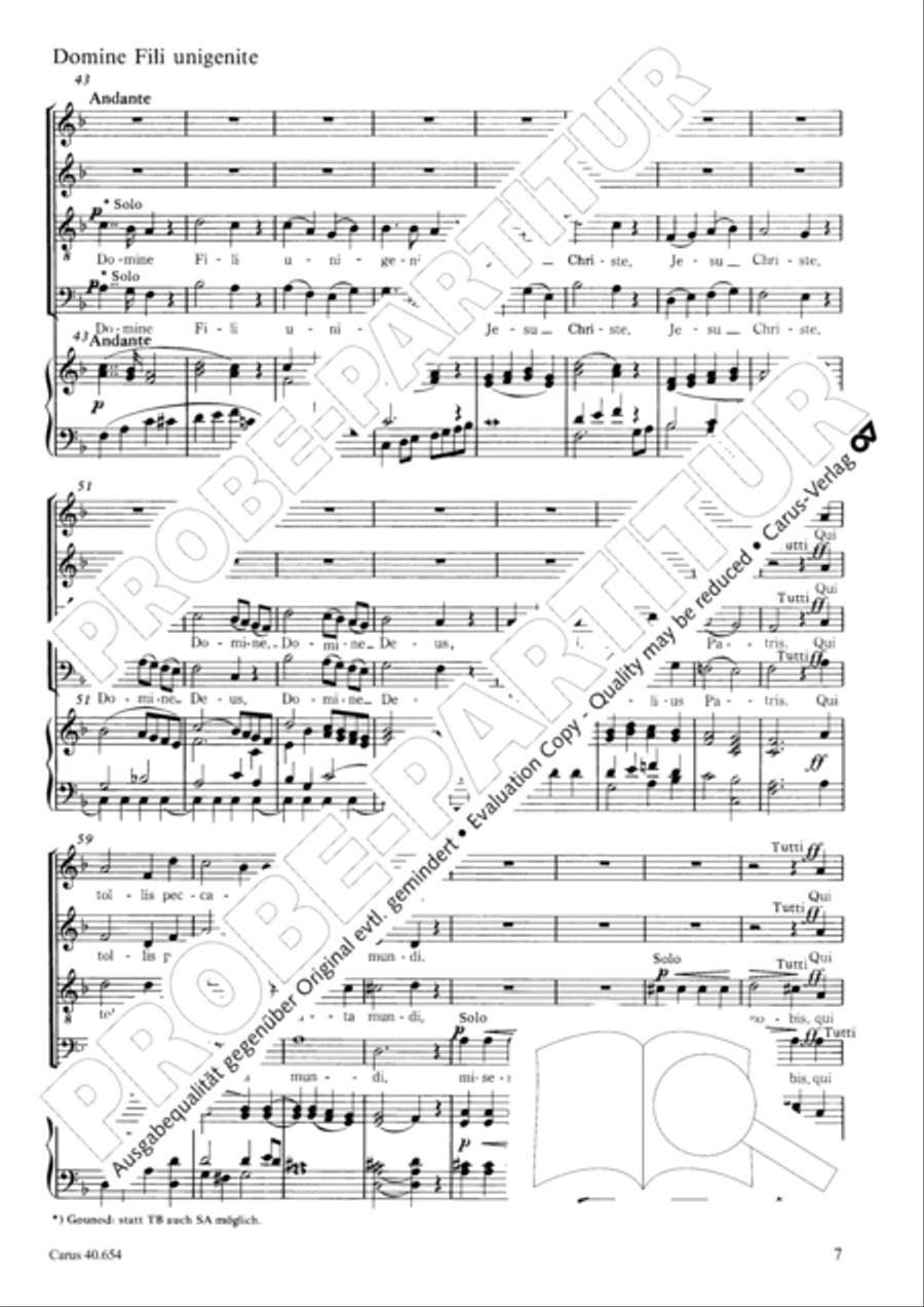Messe breve no. 7 aux chapelles TB scores gallery preview page 8