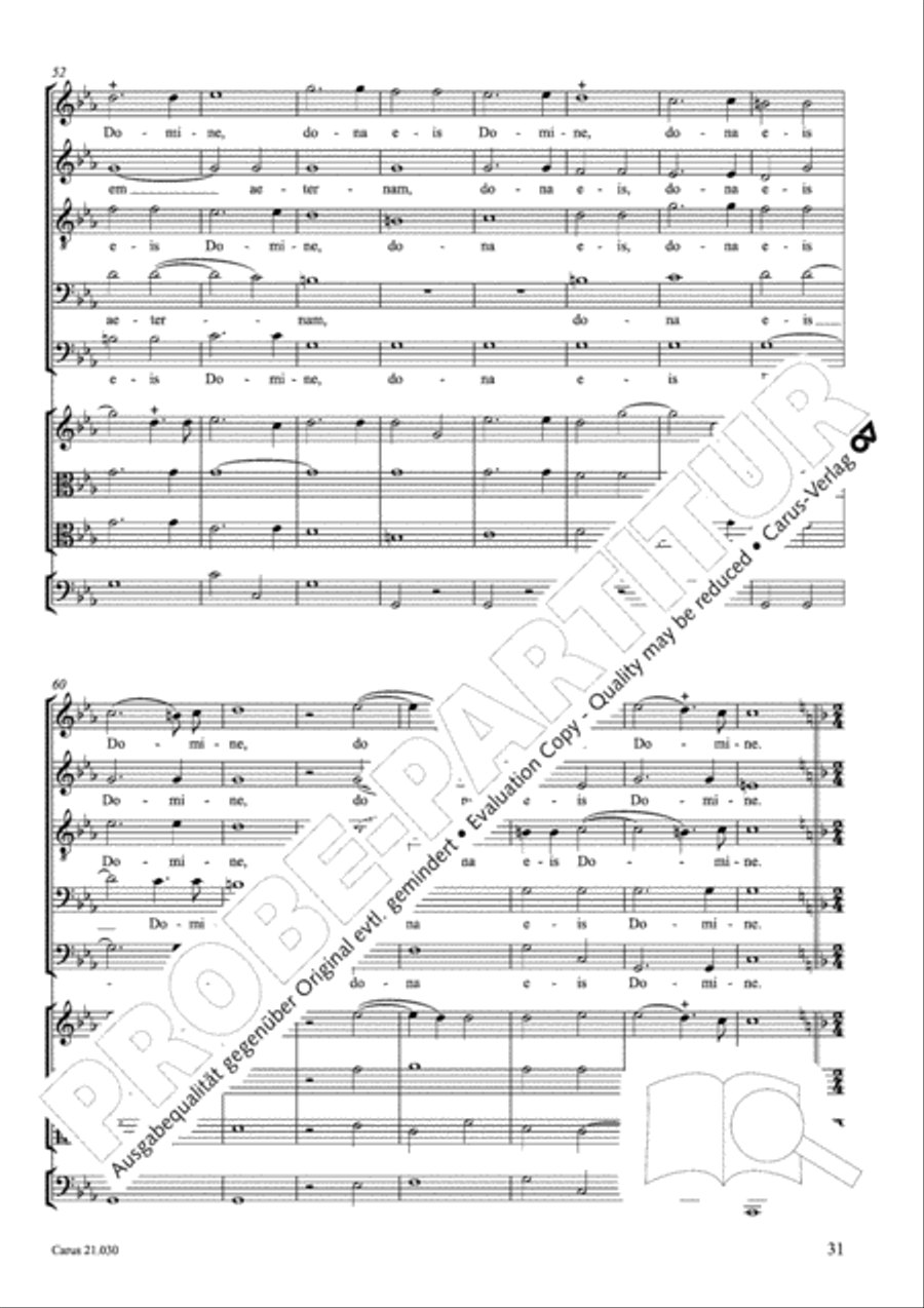 De profundis Men's Choir scores gallery preview page 32