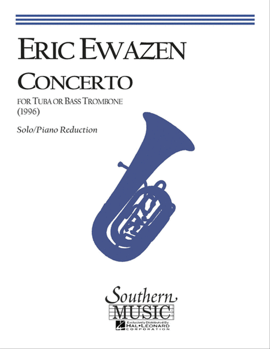 Concerto for Tuba or Bass Trombone Bass Trombone scores gallery preview page 1