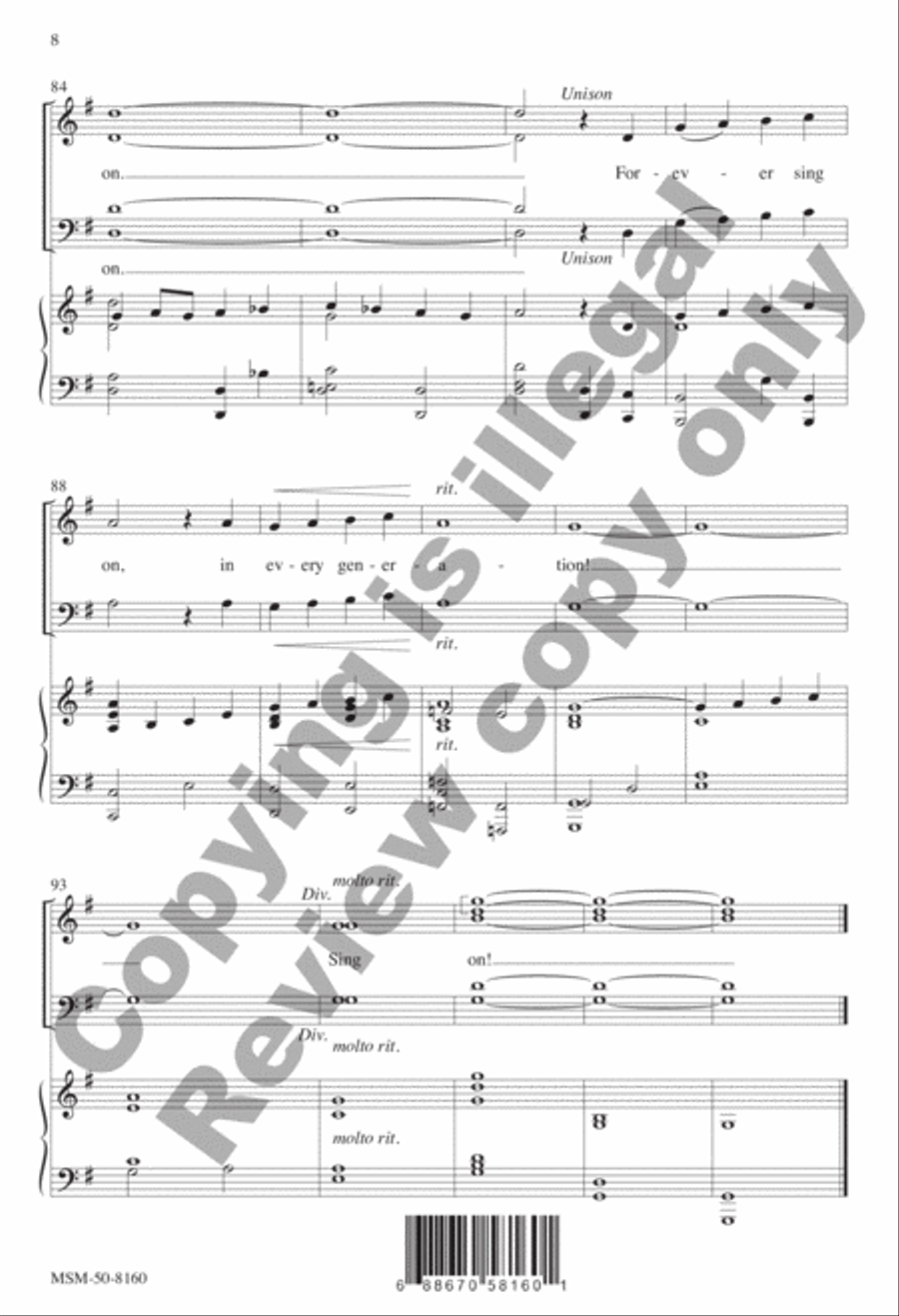 In Every Generation 4-Part scores gallery preview page 8