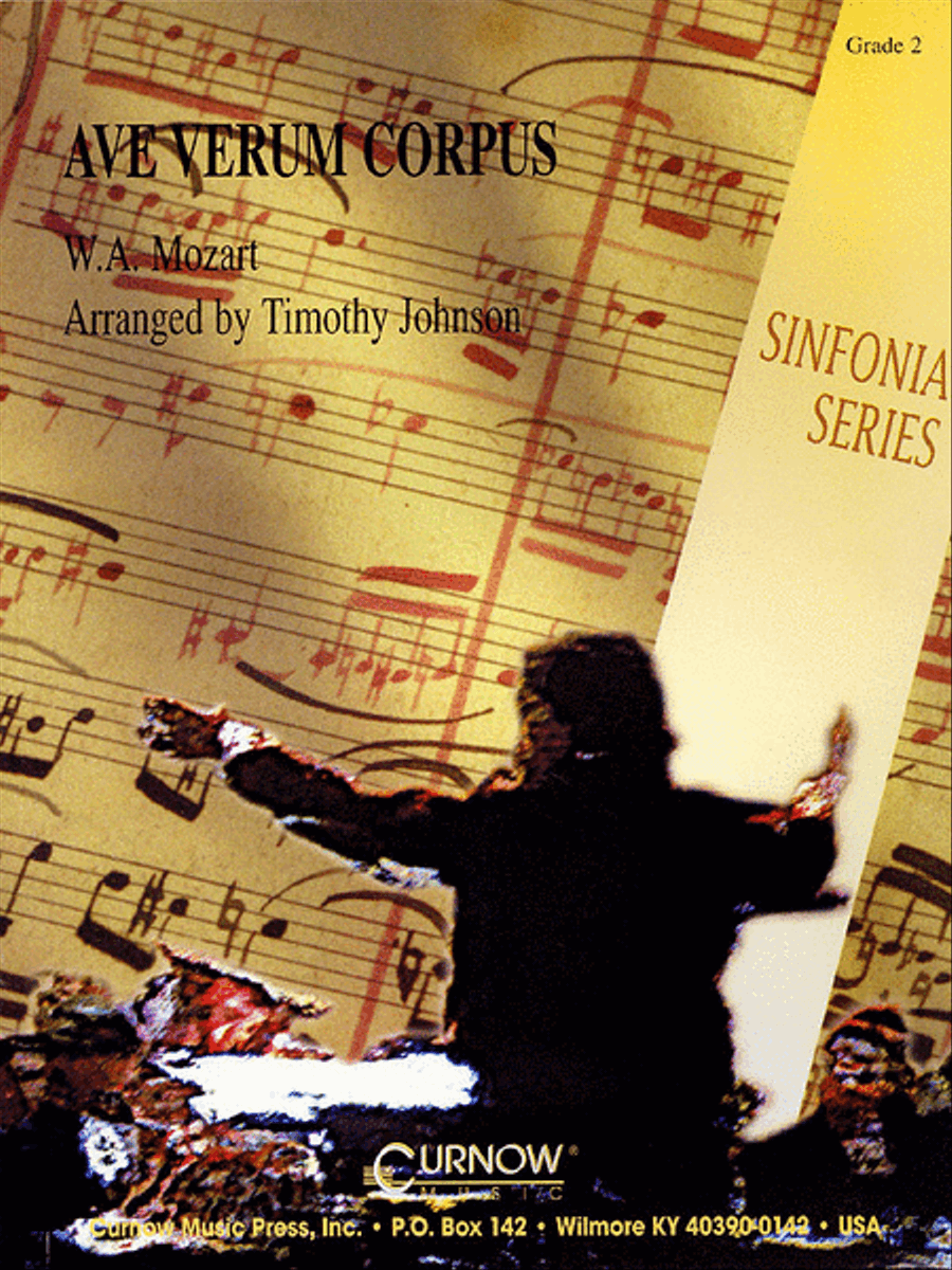 Ave, Verum Corpus Concert Band scores gallery preview page 1