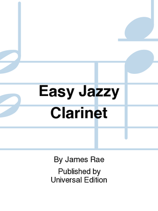 Book cover for Easy Jazzy Clarinet