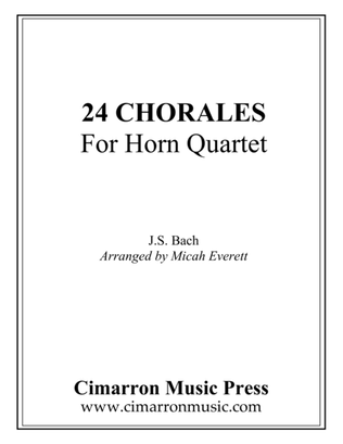 Book cover for 24 Chorales