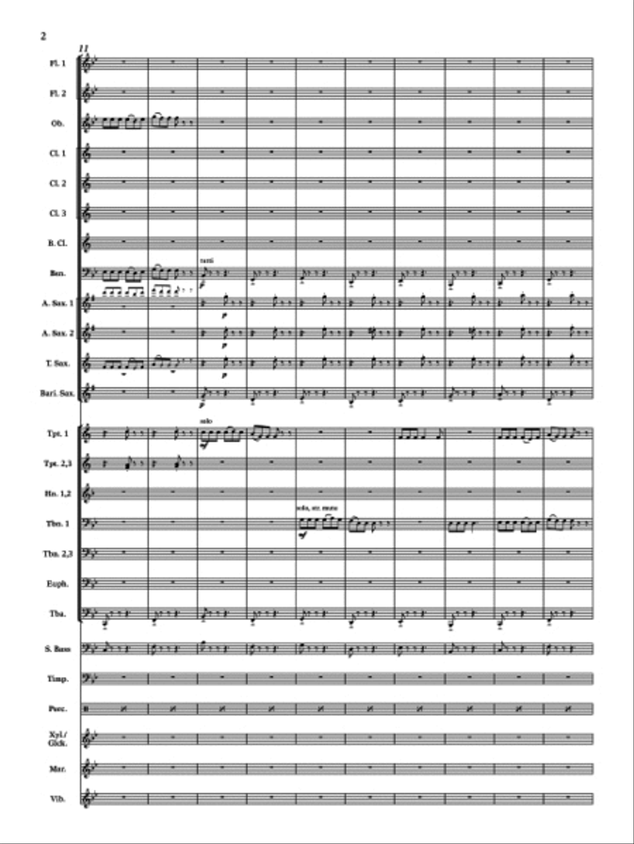 American Wonders: Kitty Hawk Concert Band scores gallery preview page 4