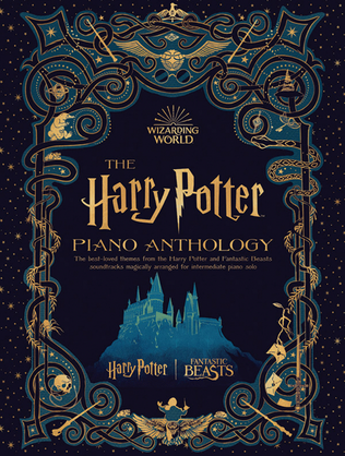 Book cover for The Harry Potter Piano Anthology