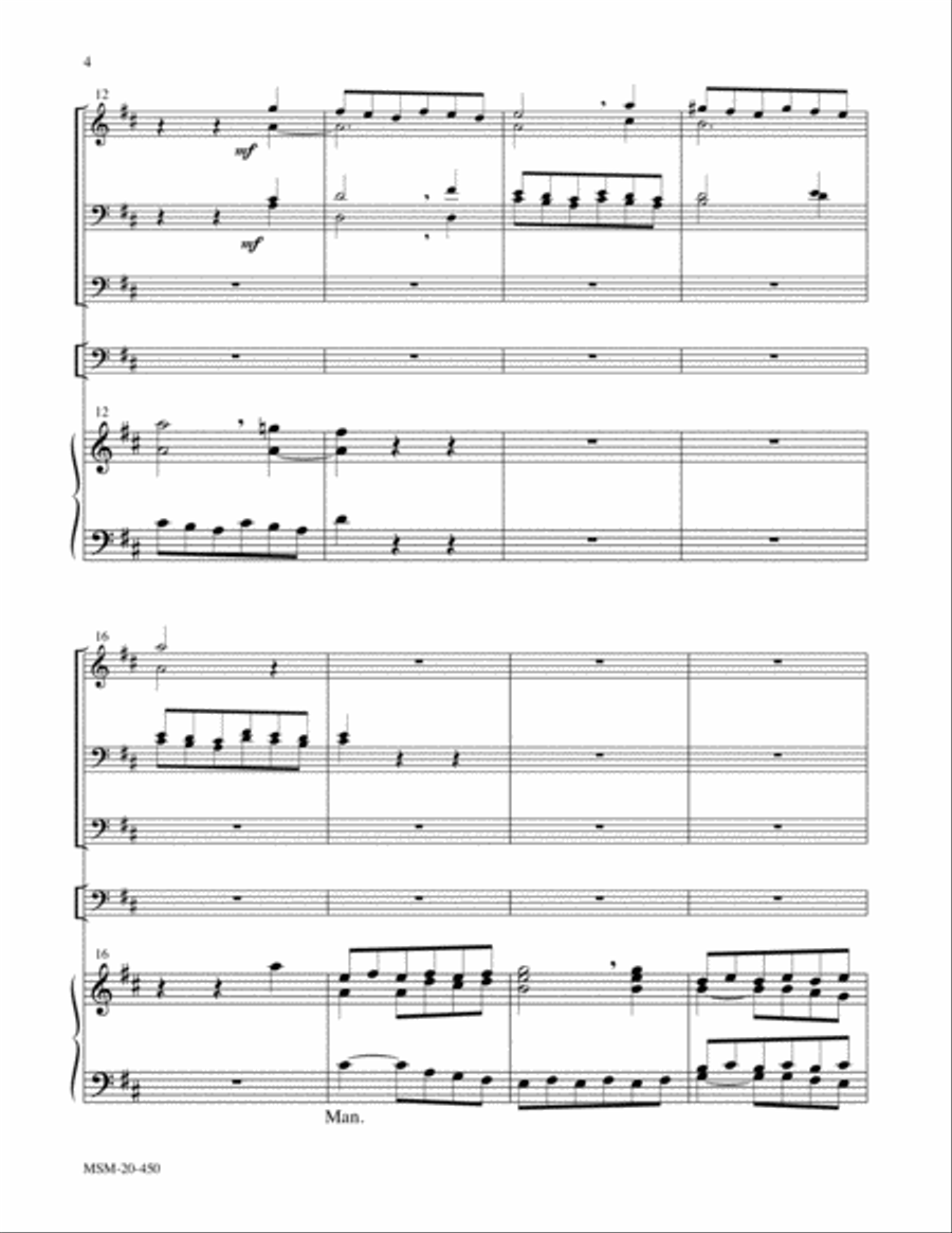 The Trumpet Shall Sound Trumpet scores gallery preview page 4