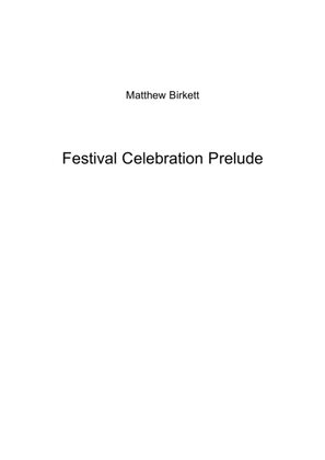 Festival Celebration Prelude (Youth Band Edition)