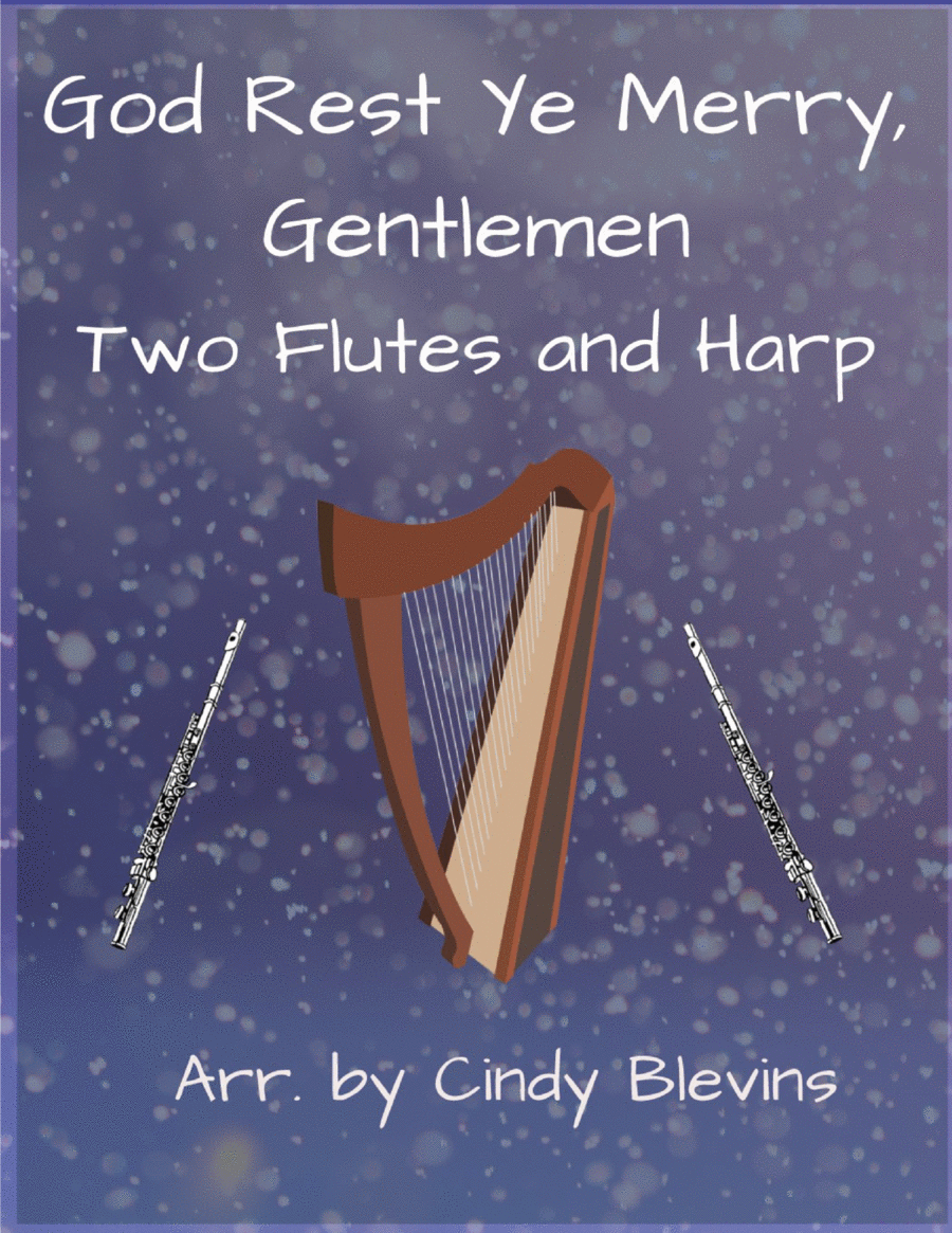 God Rest Ye Merry, Gentlemen, Two Flutes and Harp image number null