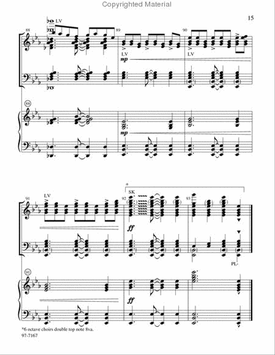 All Hail the Power of Jesus' Name (Eithun) Handbell Choir scores gallery preview page 7