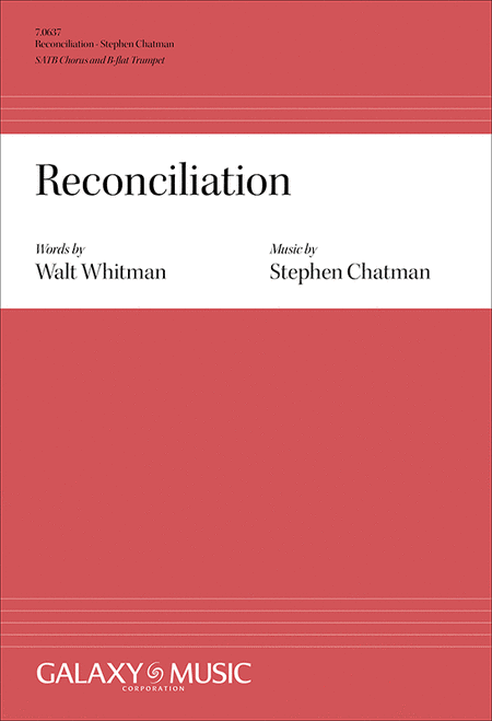 Reconciliation (Choral Score)