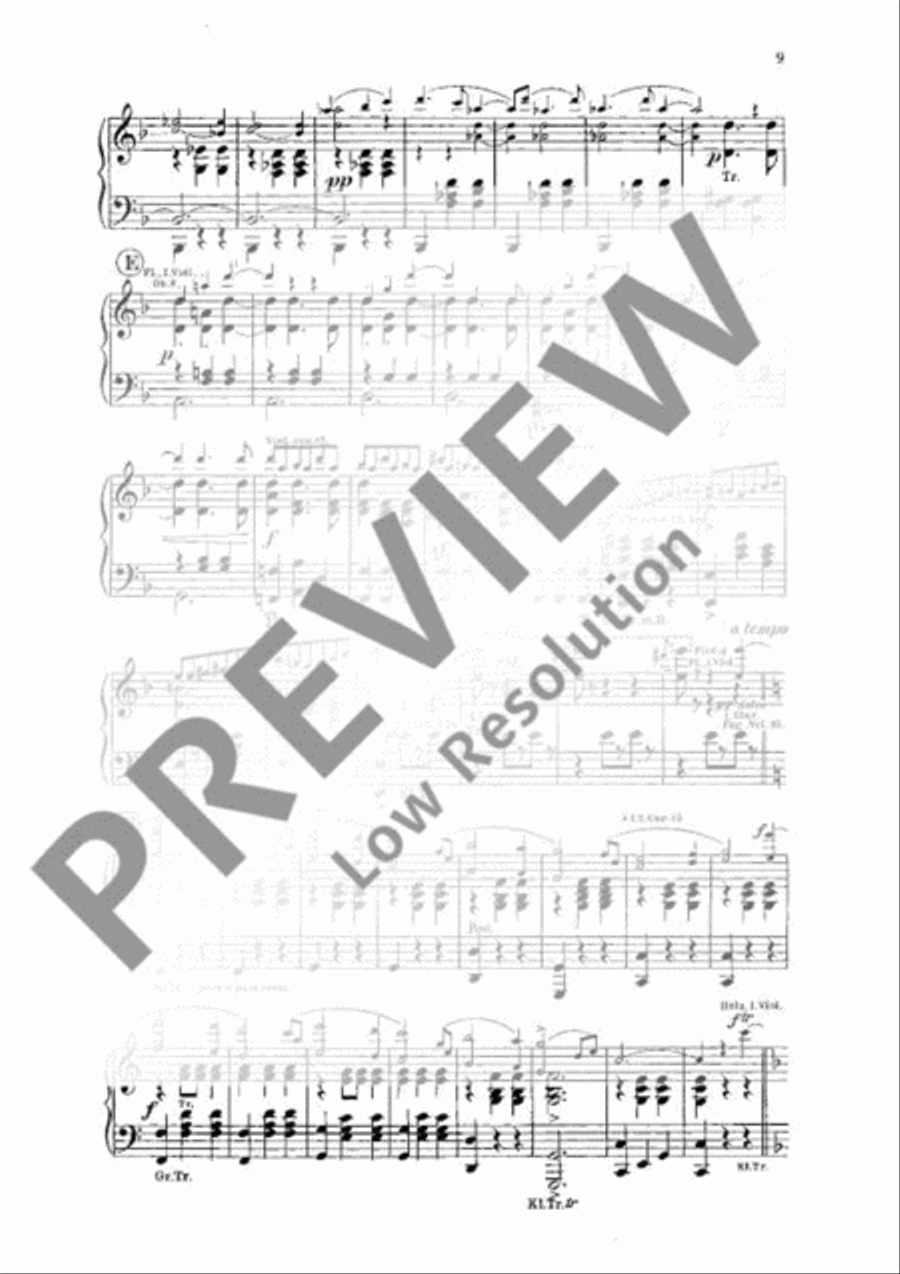 Künstlerleben Orchestra scores gallery preview page 10