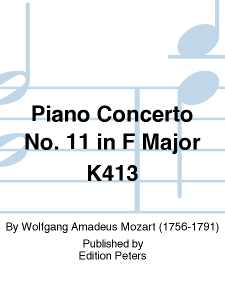 Piano Concerto No. 11 in F Major K413