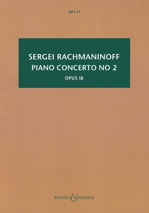 Book cover for Piano Concerto No. 2, Op. 18