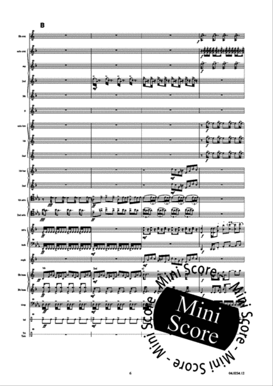 Rainforest Concerto Brass Band scores gallery preview page 12