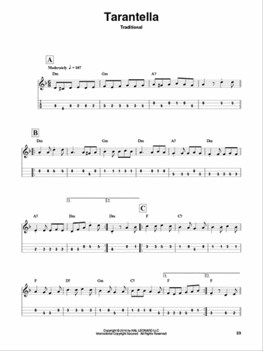 Italian Classics Mandolin scores gallery preview page 5