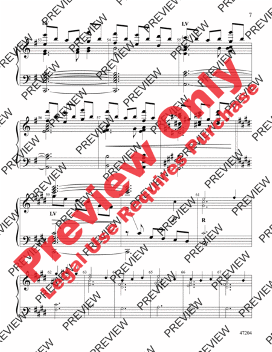 What Child Is This? Handbell Choir scores gallery preview page 7