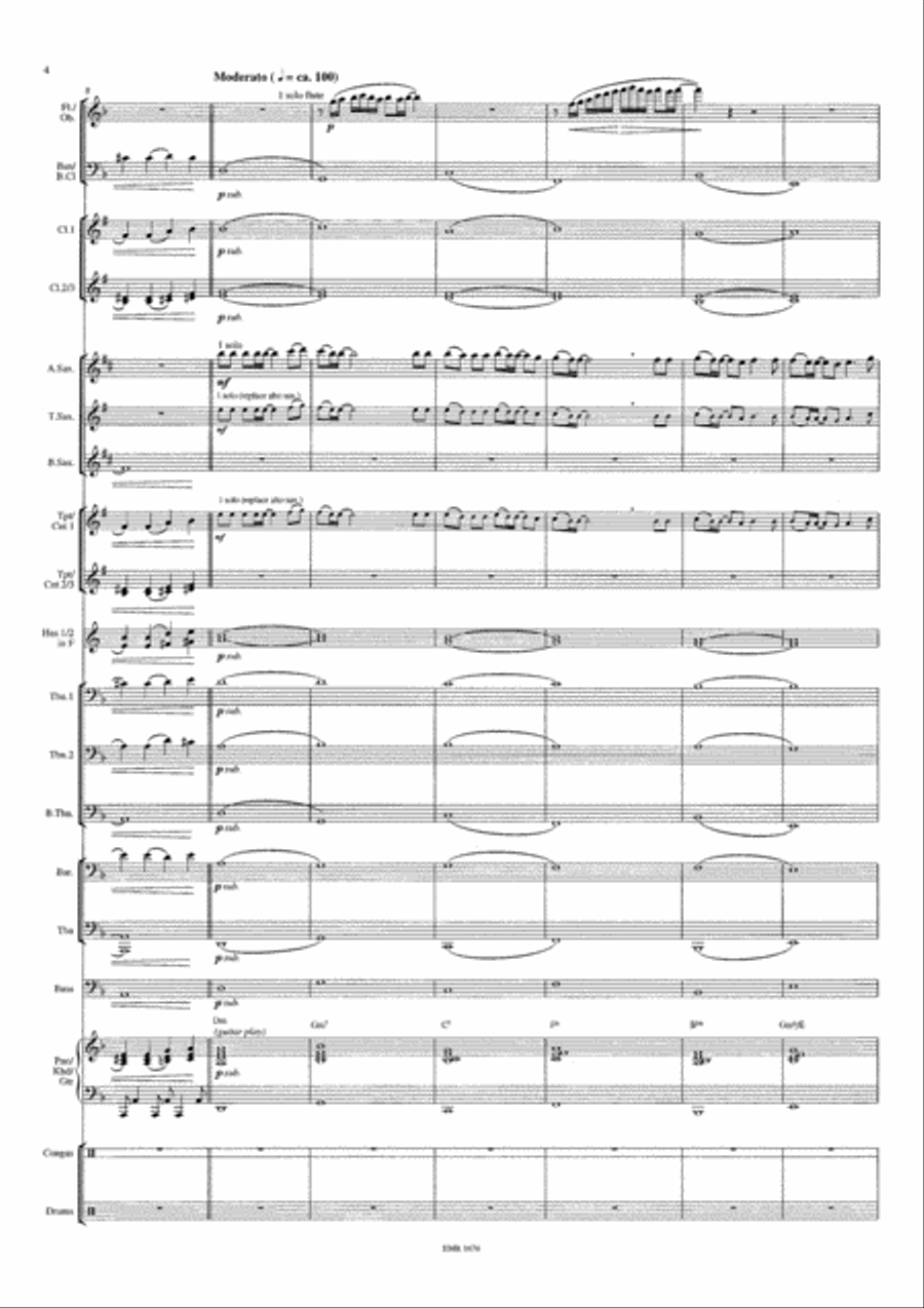 I Will Survive Concert Band scores gallery preview page 5