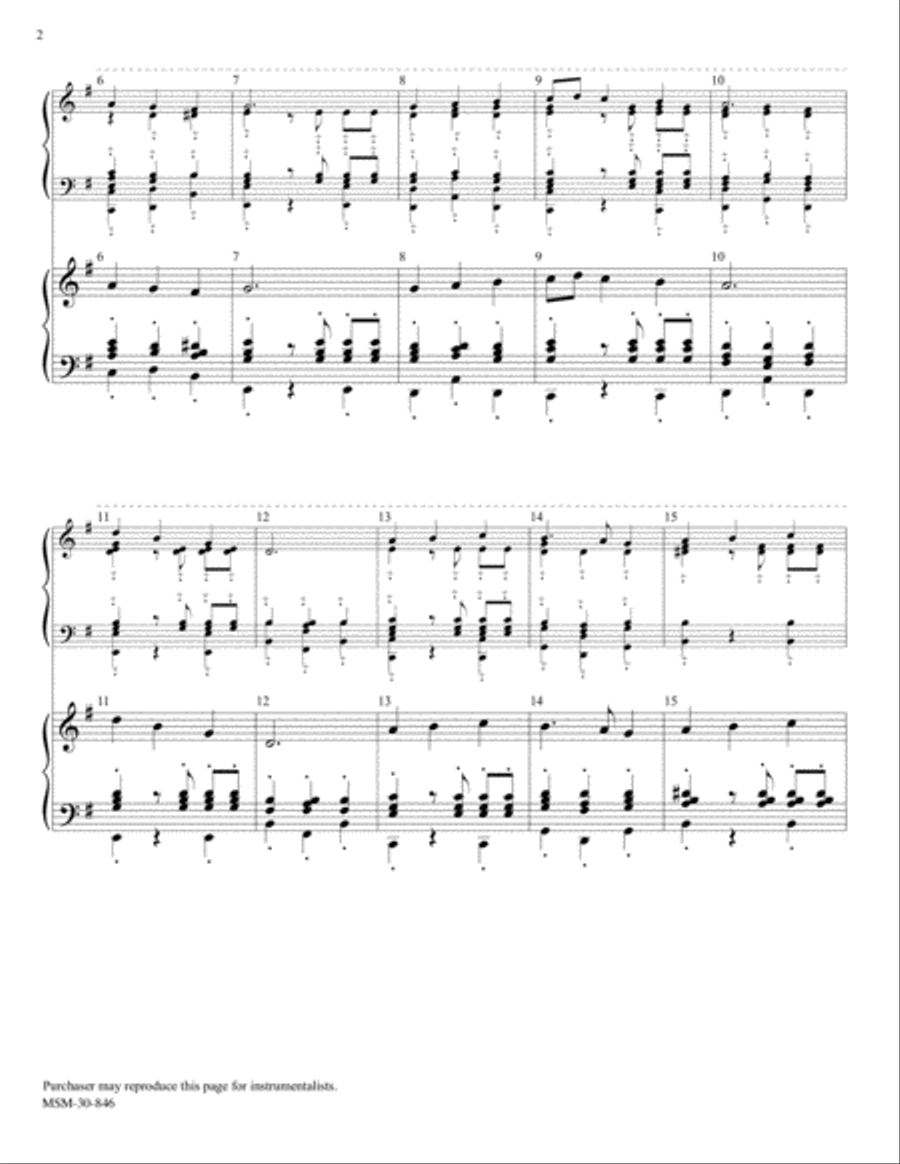 Italian Hymn/Moscow/Trinity Choir scores gallery preview page 2