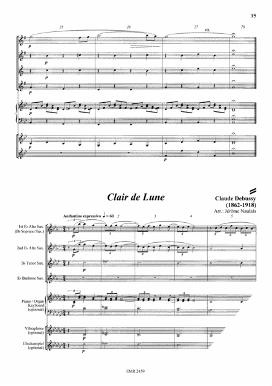 Album Volume 9 Album Volume 9 Saxophone Ensemble scores gallery preview page 7