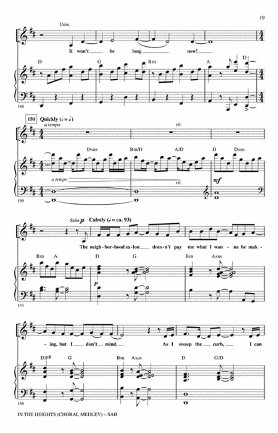 In the Heights In the Heights 3-Part scores gallery preview page 3