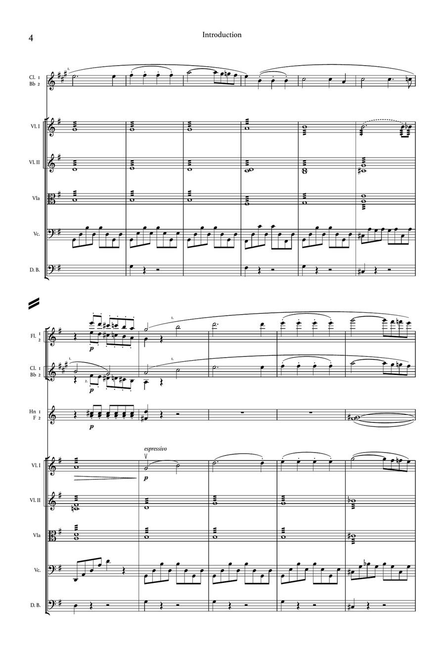 Mesdames de la Halle - full score Chamber Music scores gallery preview page 6