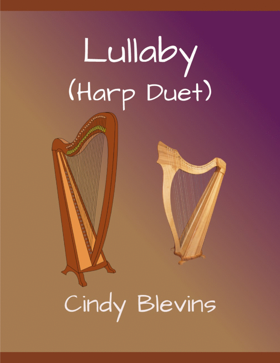 Lullaby, Harp Duet Harp scores gallery preview page 1