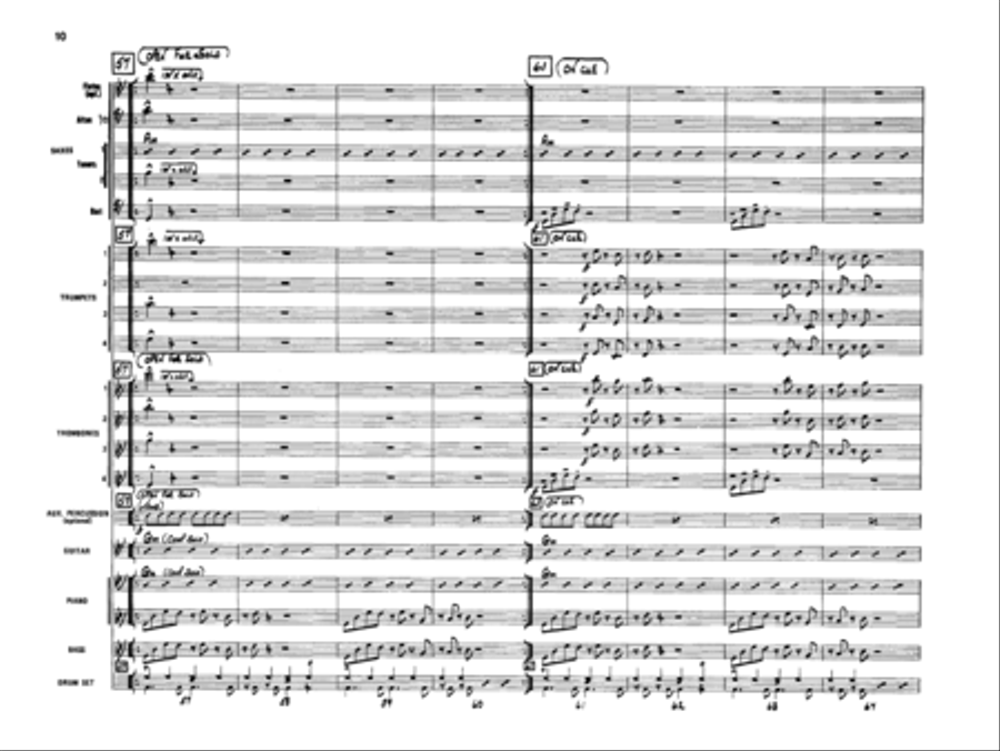 Andromeda Jazz Ensemble scores gallery preview page 9