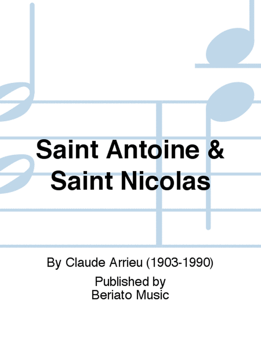 Saint Antoine & Saint Nicolas